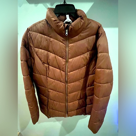 Time and Tru Polyester Down Jacket - Picture 1 of 8